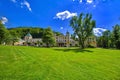 Spa architecture - small spa town in west Bohemia - Marianske Lazne Marienbad - Czech Republic