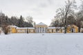 Spa architecture in winter - MariÃÂ¡nskÃÂ© LÃÂ¡znÃâº Royalty Free Stock Photo