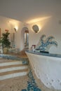 SPA area of Capo dÃ¢â¬â¢Orso Hotel Thalasso and SPA near Palau. Sardinia. Italy