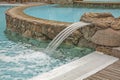 SPA area of Capo dÃ¢â¬â¢Orso Hotel Thalasso and SPA near Palau. Sardinia. Italy