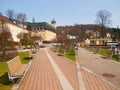 Spa area in Janske Lazne Royalty Free Stock Photo