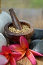 Spa and aromatherapy concept