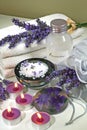 Spa aromatherapy lavender Royalty Free Stock Photo