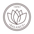 spa balance badge