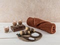 Spa and Bath Essentials Natural Earth Tones