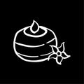 Spa candle icon