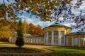 Spa colonnade in park of MariÃÂ¡nskÃÂ© LÃÂ¡znÃâº - Czech Republic Royalty Free Stock Photo