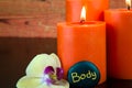 Spa concept still life Royalty Free Stock Photo