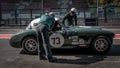 In Spa Francorchamps the Spa Six HoursMasters Gentlemen Drivers Pre-66 GT Royalty Free Stock Photo