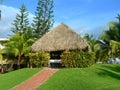 Spa hut at resort in Costa Rica Royalty Free Stock Photo