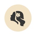 Spa icon logo. Vector Illustration Royalty Free Stock Photo