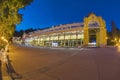 Spa main colonnade in summer - Marianske Lazne - Czech Republic Royalty Free Stock Photo