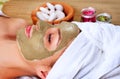 Spa Mud Mask Royalty Free Stock Photo