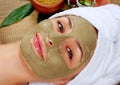 Spa Mud Mask Royalty Free Stock Photo