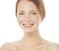 Spa picture attractive lady young red hair