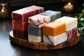 Spa-quality organic soap: handcrafted with herbal extracts