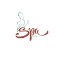 Spa Salon and Body Care Studio Logo Template