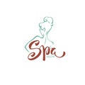 Spa Salon and Body Care Studio Logo Template