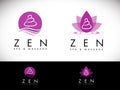 Spa Salon Logo Design Royalty Free Stock Photo