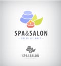 Spa salon relax icon isolated