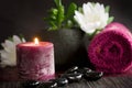 Spa setting Royalty Free Stock Photo