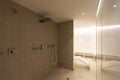 Spa shower at a private residence Royalty Free Stock Photo