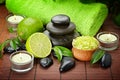 Spa still life Royalty Free Stock Photo