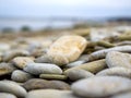 Spa stones, sea beach Royalty Free Stock Photo