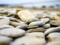 Spa stones, sea beach Royalty Free Stock Photo