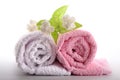 Spa towel Royalty Free Stock Photo