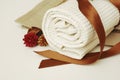 SPA towels wellness Royalty Free Stock Photo