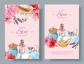 Spa treatment banners