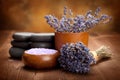 Spa treatment - lavender aromatherapy