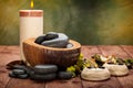 Spa treatment - massage stones