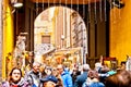 Spaccanapoli street view in Naples, Italy