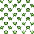 Space aliens 8 bits pixelated pattern