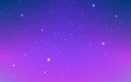 Space background. Color milky way. Purple cosmos with shining stars. Colorful galaxy with stardust and nebula. Magic Royalty Free Stock Photo