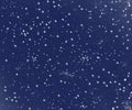 Space background with lots of stars on deep blue.