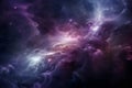 Space background with realistic nebula and shining stars. Cosmos with stardust and milky way. Magic color galaxy Royalty Free Stock Photo