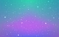 Space background. Soft purple cosmos with shining stars. Colorful starry galaxy. Bright infinite universe and stardust Royalty Free Stock Photo