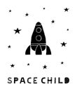 Space child poster.