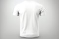 Space cloth white cotton blank mock fabric stylish copy mock-up t-shirt unisex empty fashion shirt