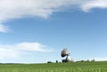 Space Communications Center `Azimut` near city Zolochiv in Lviv region, Ukraine. Royalty Free Stock Photo