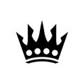 Space empress crown icon Royalty Free Stock Photo