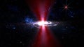 Space Galactic Quasar
