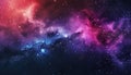 Space or Galaxy colourful background. Royalty Free Stock Photo