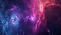 Space or Galaxy colourful background. Royalty Free Stock Photo