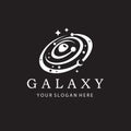 space galaxy icon Royalty Free Stock Photo