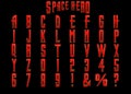 Space Hero 3D Alphabet