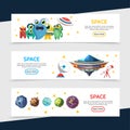 Space Horizontal Banners